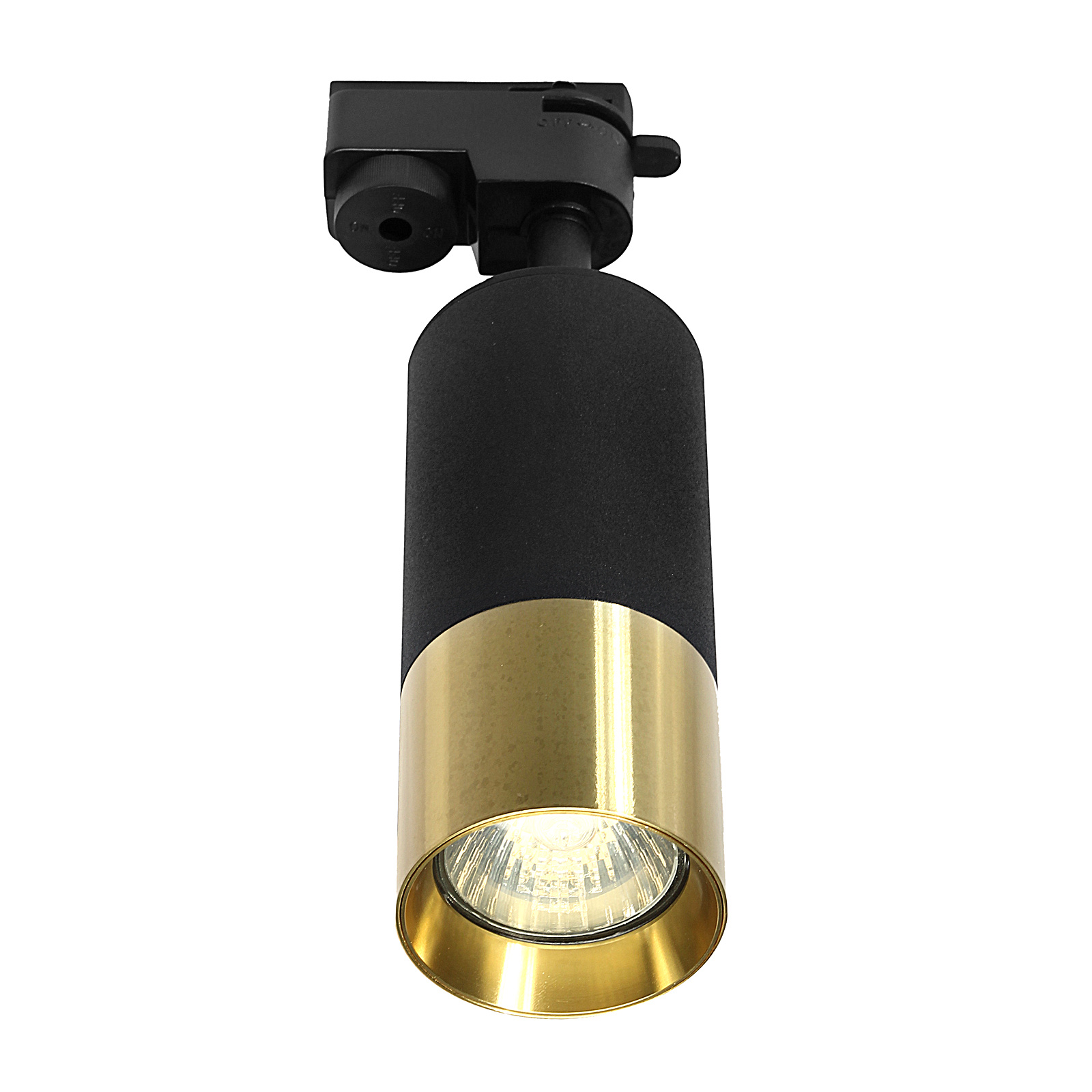 Reflektor szynowy czarno-złoty GU1- 654 - Decorativi