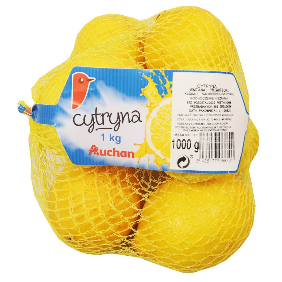 Auchan - Cytryny w siatce