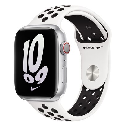 Apple Nike w kolorze Summit White/czarnym 45 mm