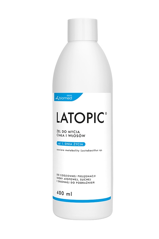 Biomed KRAKÓW Latopic żel do mycia ciała i włosów 1000 ml