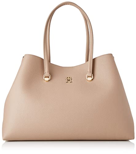Tommy Hilfiger Damskie tornistry Th Emblem, Mleko owsiane