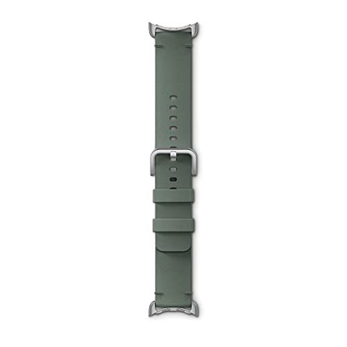 Google Pixel Watch wykonany skórzany pasek – zielony, rozmiar S