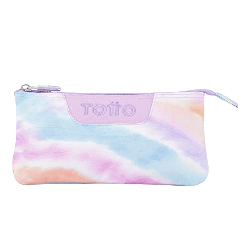 Etui szkolne Trzy Przegrody Nadruk Tort - Deska