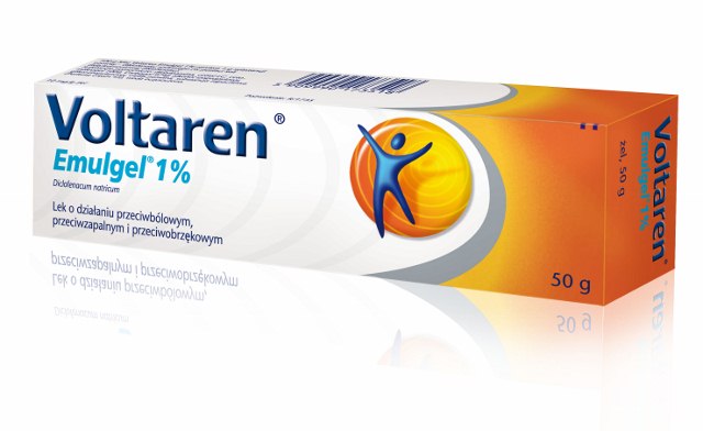 Novartis Voltaren 1% (0,01g/1g) 50 g