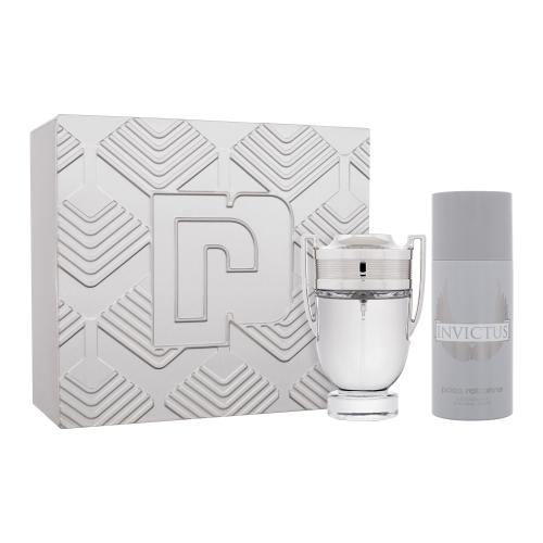 Paco Rabanne Invictus 100 ml edt + 150 ml dezodorant spray ZESTAW