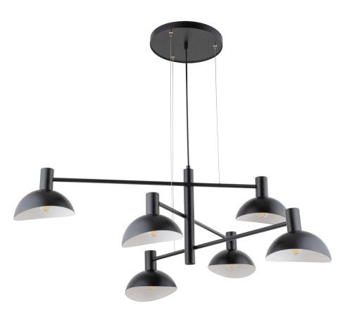 Artis lampa wisząca 6-punktowa czarna 40531