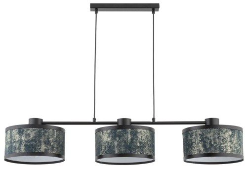 Glory lampa wisząca 3-punktowa czarna/grafit 40521