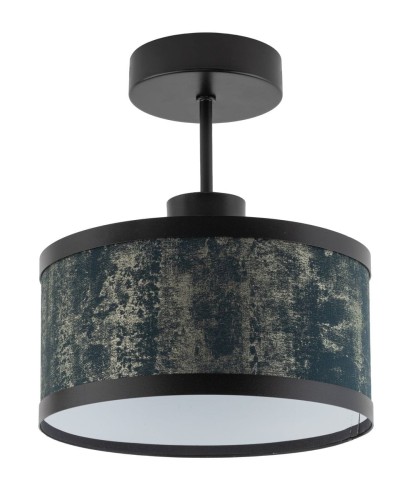 Glory lampa sufitowa 1-punktowa czarna/grafit 40511