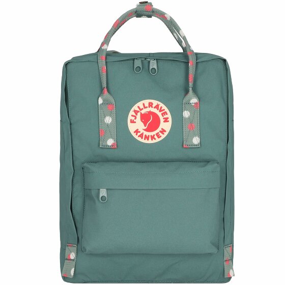 Fjällräven Plecak Kanken 38 cm frost green-confetti pattern