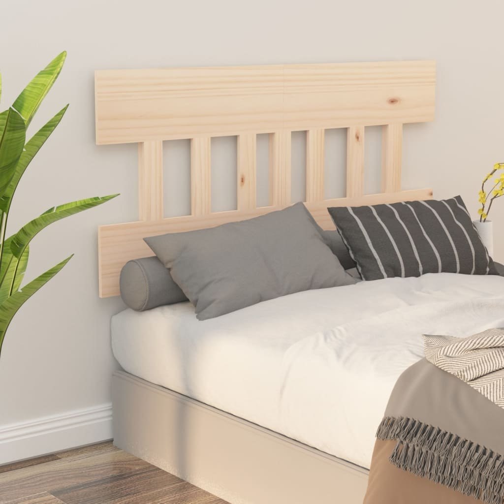 Lumarko Wezgłowie łóżka, 183,5x3x81 cm, lite drewno sosnowe