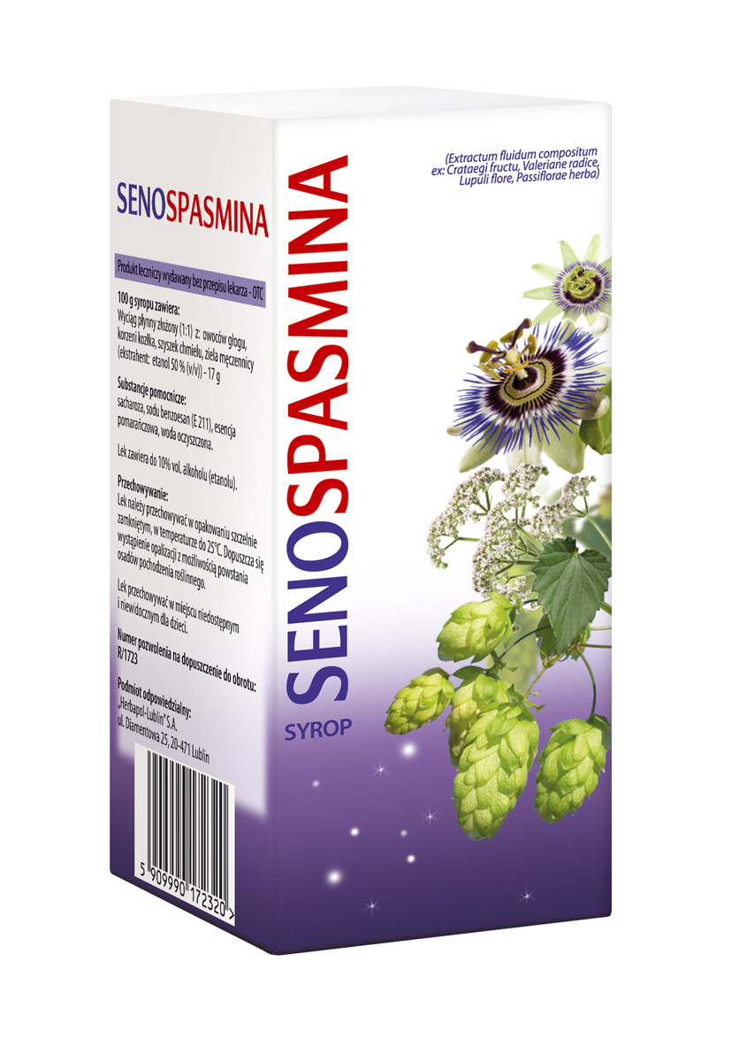 Herbapol LUBLIN S.A. SENSOSPASMINA -Passispasmin syrop 150 g