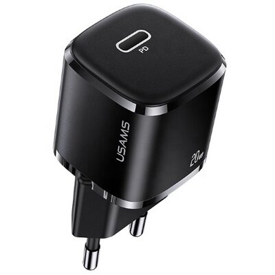 Usams Ładowarka sieciowa 20W 1xUSB-C t36 PD3.0 Fast Charging Only Head Usa000813