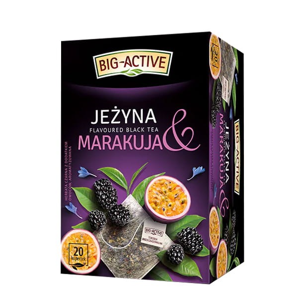 Big-Active Jeżyna Marakuja czarna ex20