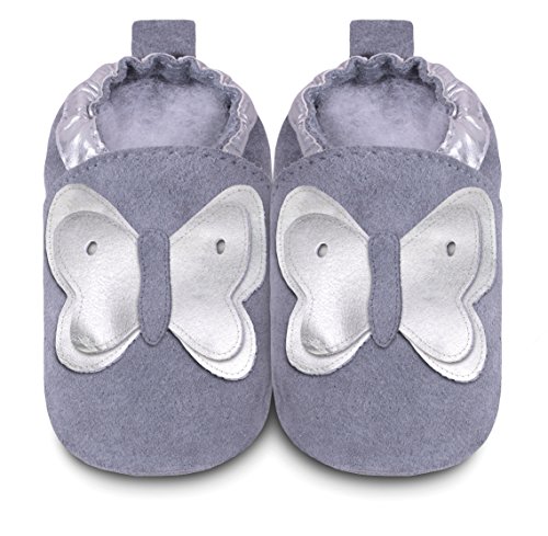 Shooshoos buty dziecięce motyl szary 18-24 miesiące