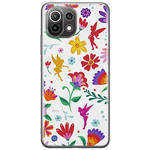 ERT GROUP etui na telefon Xiaomi 11 LITE 4G/5G, case oryginalny i oficjalnie licencjonowany przez Disney, wzór Dzwoneczek 001, optymalnie dopasowane, plecki z TPU