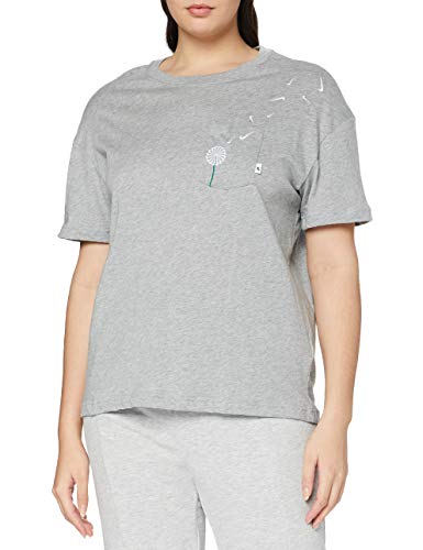 Nike T-shirt damski Nsw 2 Pkt Novel szary szary wrzos/biały M
