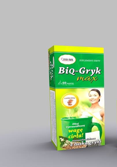 Mir-Lek Herbata Ziołowa  BIO-GRYK MAX x 60 saszetek