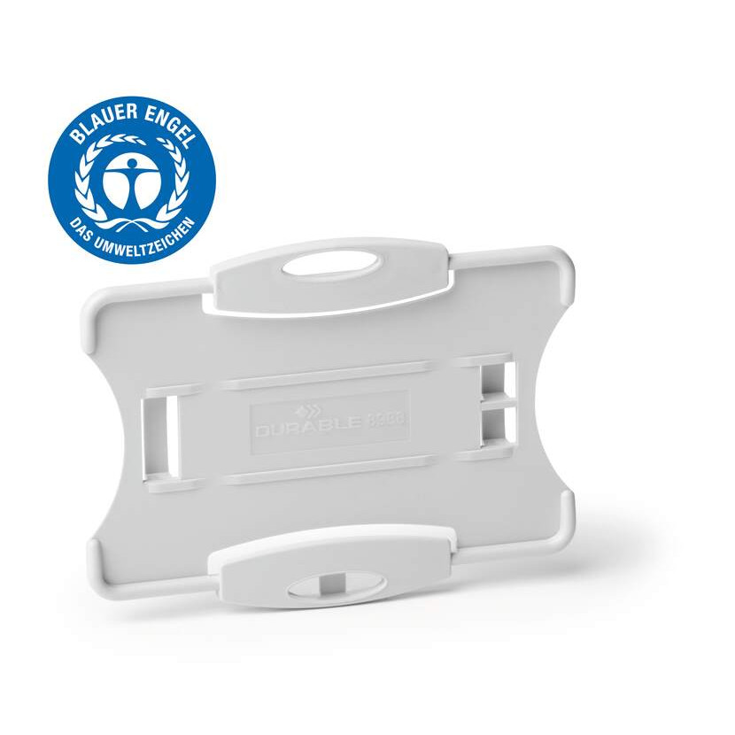 Etui do kart identyfikacyjnych DURABLE ID Eco szare 898810 10szt.