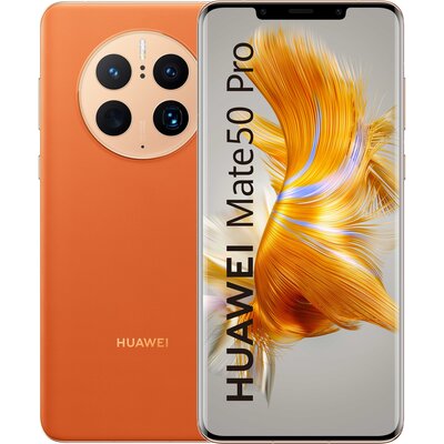 Zdjęcia - Telefon komórkowy Huawei Smartfon  Mate 50 Pro 8/512GB 6.74" 120Hz Pomarańczowy 51097GNK | Be 