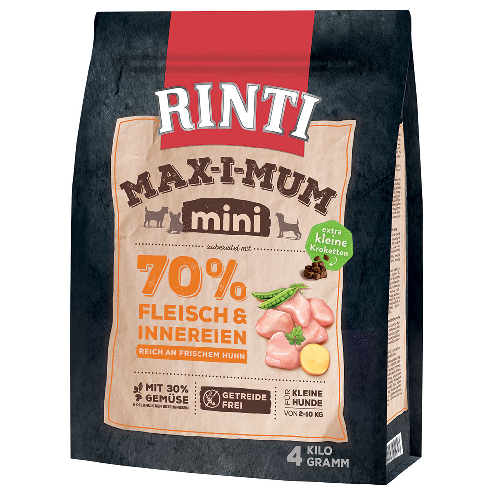 RINTI Max-I-Mum Mini Adult, kurczak - 4 kg