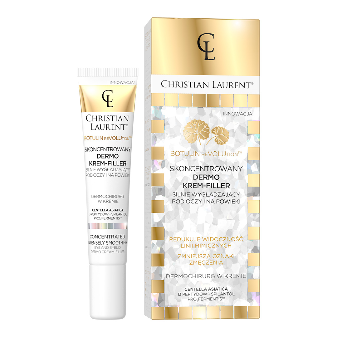 Eveline Christian Laurent Botulin Revolution Skoncentrowany Dermo Krem-Filler silnie wygładzający pod oczy i na powieki 20ml 126424