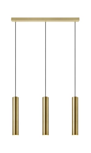 Markslojd Lampa wisząca Ruben 107883 potrójna złota oprawa wisząca 107883