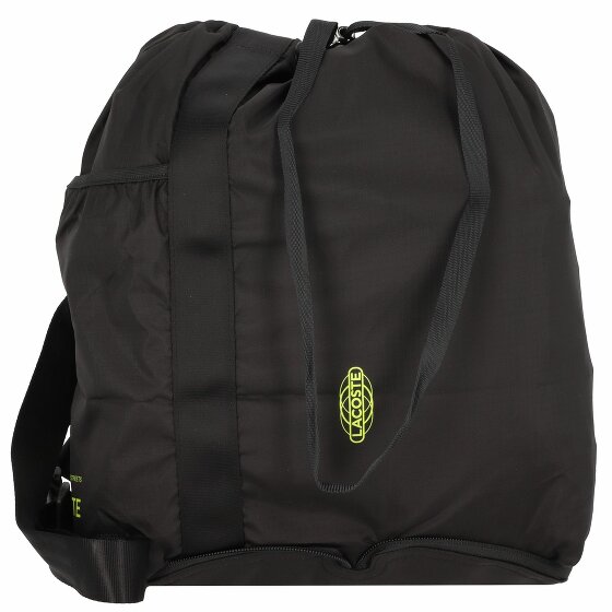 Lacoste Składany plecak 39 cm noir lime