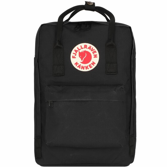 Fjällräven 23523 Kånken Laptop 13 cali plecak sportowy unisex - dla dorosłych Black OneSize, czarny, Taglia unica, sportowy, czarny, Einheitsgröße, Sportowy