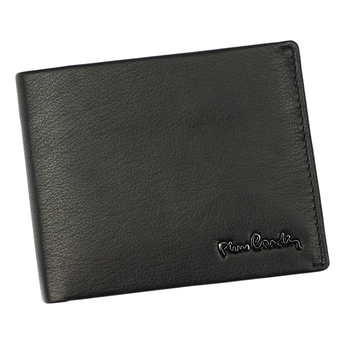 Męski Portfel Pierre Cardin PIP01 8806 RFID skóra naturalna czarny
