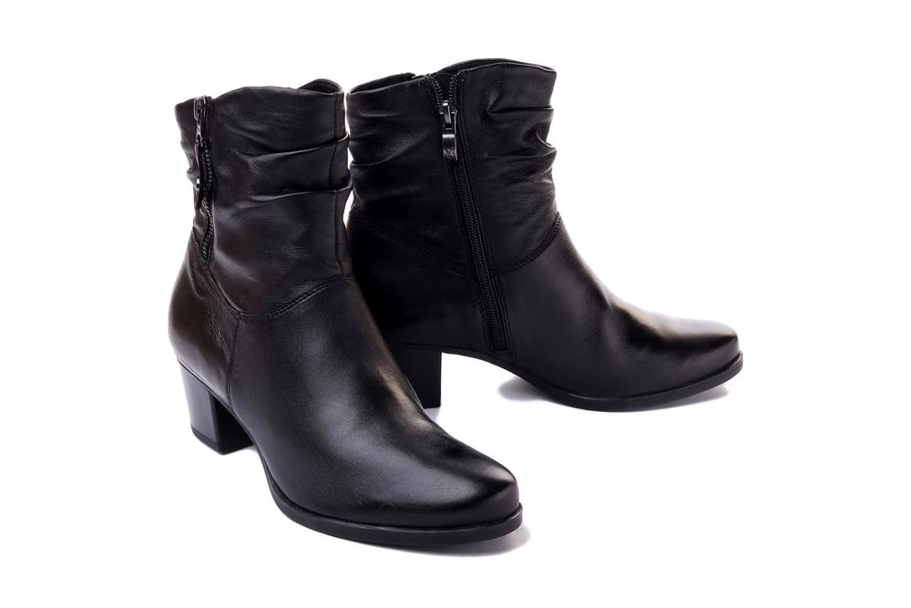 CAPRICE 25347-29 black soft, botki damskie - Caprice