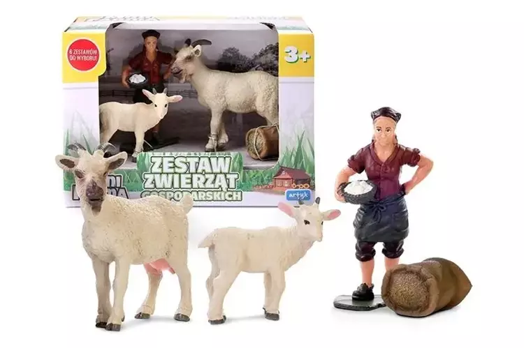 Zestaw Farma - gospodyni i kozy - Artyk