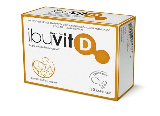 Polpharma IBUVIT D 400 30 kapsułek