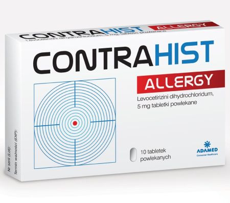 Adamed CONTRAHIST ALLERGY TABL. POWL. 0,005 g 10 tabl. 4689302