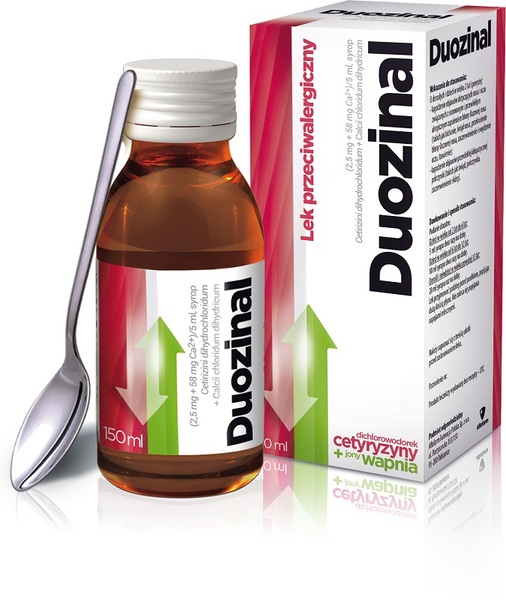 Aflofarm Duozinal Syrop przeciwalergiczny 150 ml 3063461