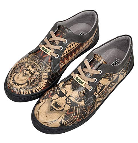 DOGO Cord Damskie Trampki Thuglife Wzór Wielokolorowe Wegańskie Buty 39 EU, Kolor: wielokolorow, 39 EU