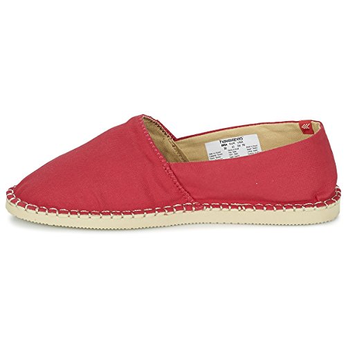 Havaianas Unisex dziecięce Origine Iii Espadryle, czerwony, Czerwony Ruby Red, 45 EU