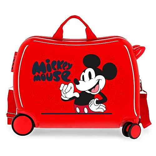 Disney Myszka Miki Moda Walizka Dzieci, Czerwony, walizka dziecięca