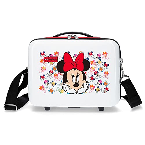 Disney Minnie Diva Neceser Adaptacyjny z etui na messenger Wielobarwny 29x21x15 cms Sztywny ABS 9,14L 0,6 kg, Wielobarwny, kosmetyczka z paskiem na ramię