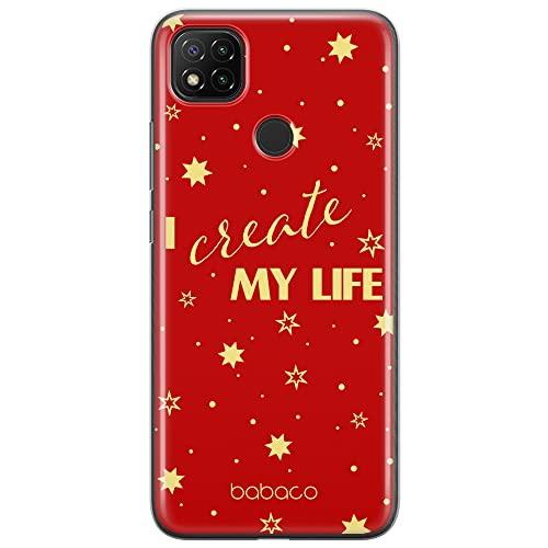 ERT GROUP etui na telefon Xiaomi REDMI 9C, case oryginalny i oficjalnie licencjonowany przez Babaco, wzór Positive vibes 006, optymalnie dopasowane, plecki z TPU