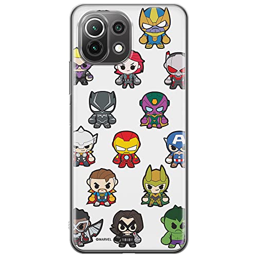 Etui dedykowane do XIAOMI MI 11 LITE 4G / MI 11 LITE 5G / 11 LITE 5G NE wzór:  Avengers 025 oryginalne i oficjalnie licencjonowane