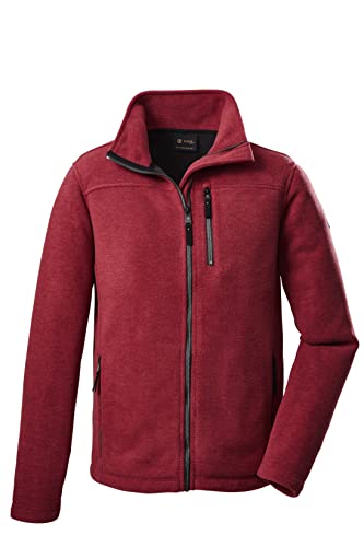 G.I.G.A. DX (GIGEQ Męska kurtka polarowa Casual GW 17 MN KNTFLC JCKT, głęboka czerwień, 4XL, 38544-000