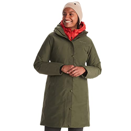 Marmot Kobiety Wm's Chelsea Coat, Ultralekka kurtka puchowa, nieprzemakalna parka puchowa, ciepły płaszcz zimowy, kurtka zimowa, wiatroszczelna kurtka funkcyjna, Nori, XL