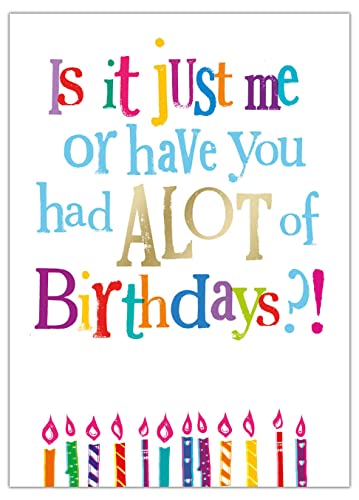 'Is it just me', kartka urodzinowa. Kartka urodzinowa z pytaniem