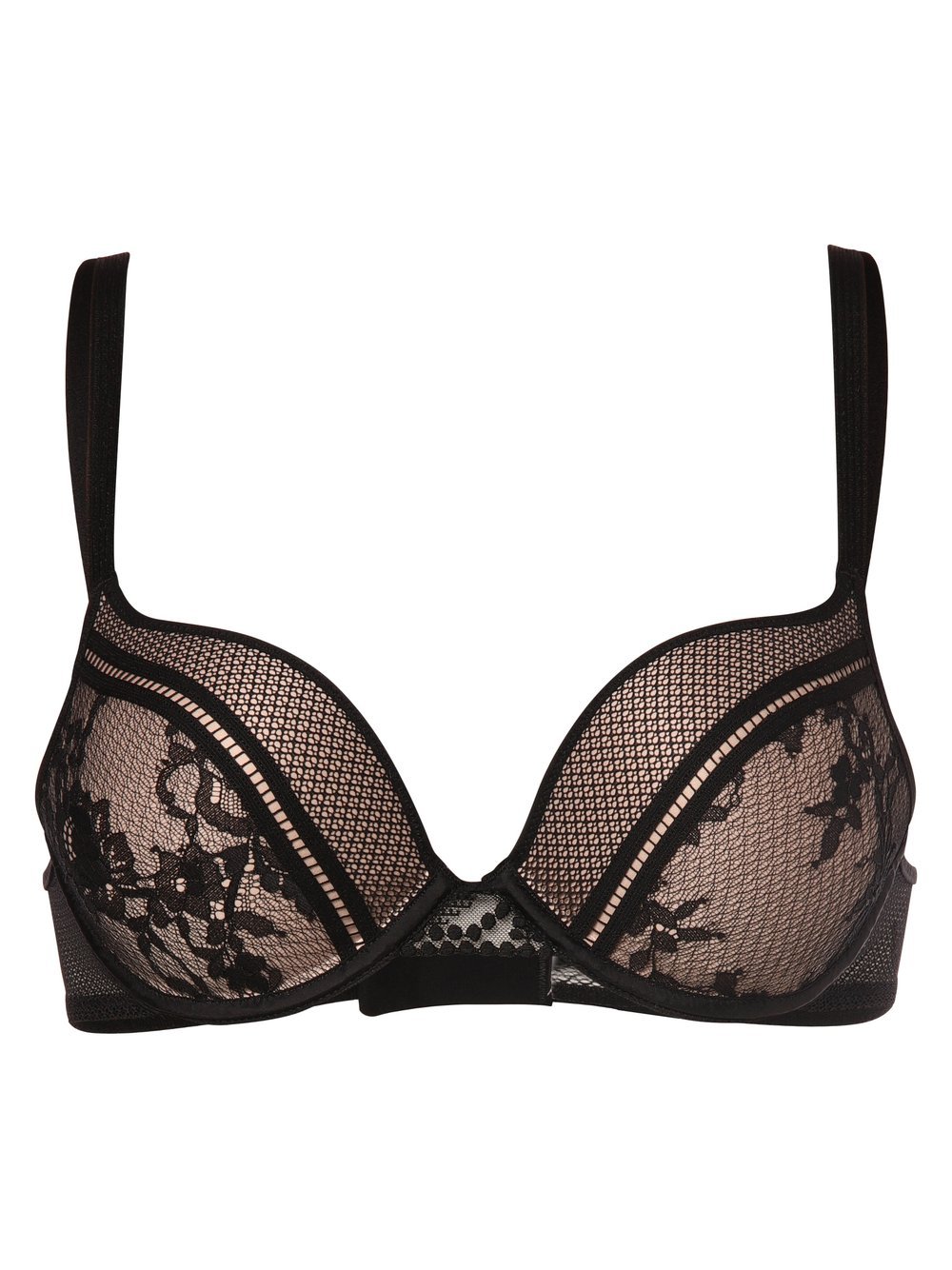 Passionata - Damski biustonosz push-up, czarny