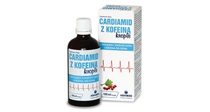 Aflofarm Farmacja Polska Sp. z o CARDIAMID Z KOFEINĄ krople 100 ml 4368551