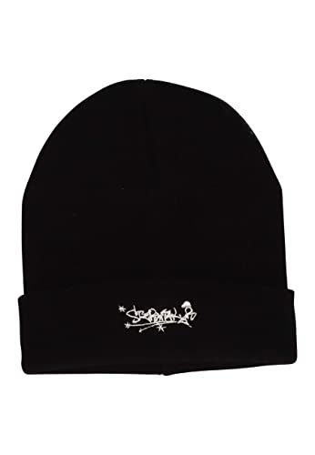 Sterntaler Chłopięca OCS czapka z dzianiny Skaterlook czapka, czarna, 47