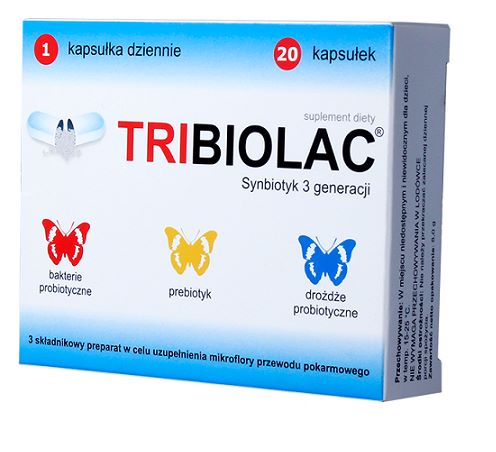 Tribiolac 20 kapsułek
