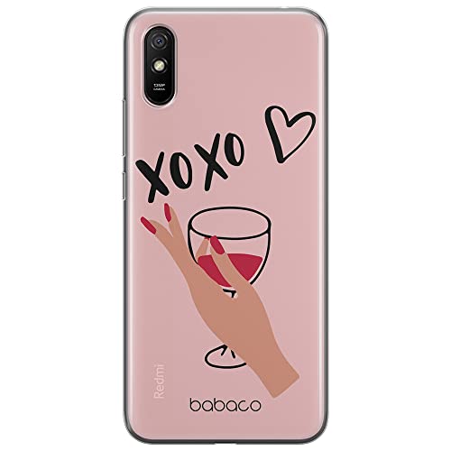 ERT GROUP etui na telefon Xiaomi REDMI 9A, case oryginalny i oficjalnie licencjonowany przez Babaco, wzór XOXO 001, optymalnie dopasowane, plecki z TPU