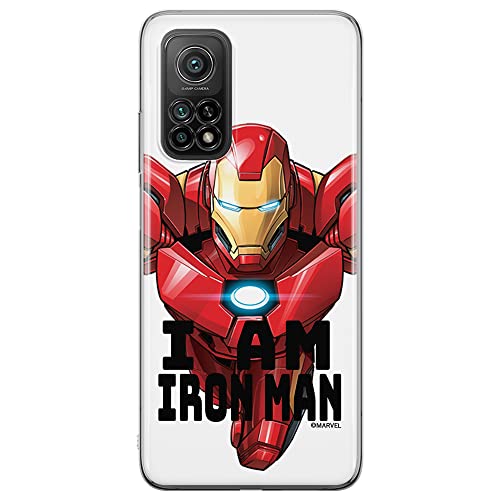 ERT GROUP etui na telefon Xiaomi Redmi Note 11 Pro 5G/11 Pro 4G, case oryginalny i oficjalnie licencjonowany przez Marvel, wzór Iron Man 029, optymalnie dopasowane, plecki z TPU