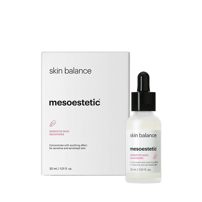 Intensywny koncentrat o działaniu łagodzącym Mesoestetic Skin Balance 30 ml